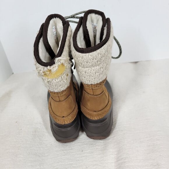 The North Face Boots Womens Size 6 Brown Shellista II Mid Daschund Winter Hiking - Picture 6 of 13